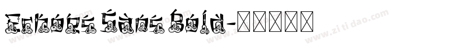 Echoes Sans Bold字体转换